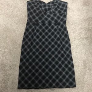 White House Black Market- Plaid dress